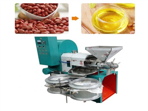 hydraulic oil press - nut machinery