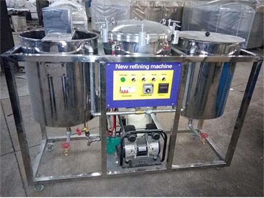 small cooking oil making machine