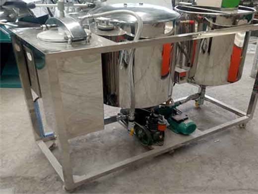 automatic cooking oil processing for soybean oil