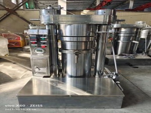 manufacture of big capacity oil press machine _pretreatment/press process oil press machine